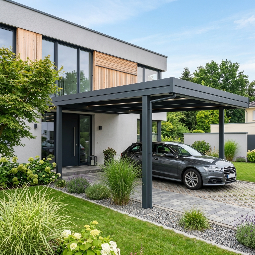 Carport aluminium PGI Habitat