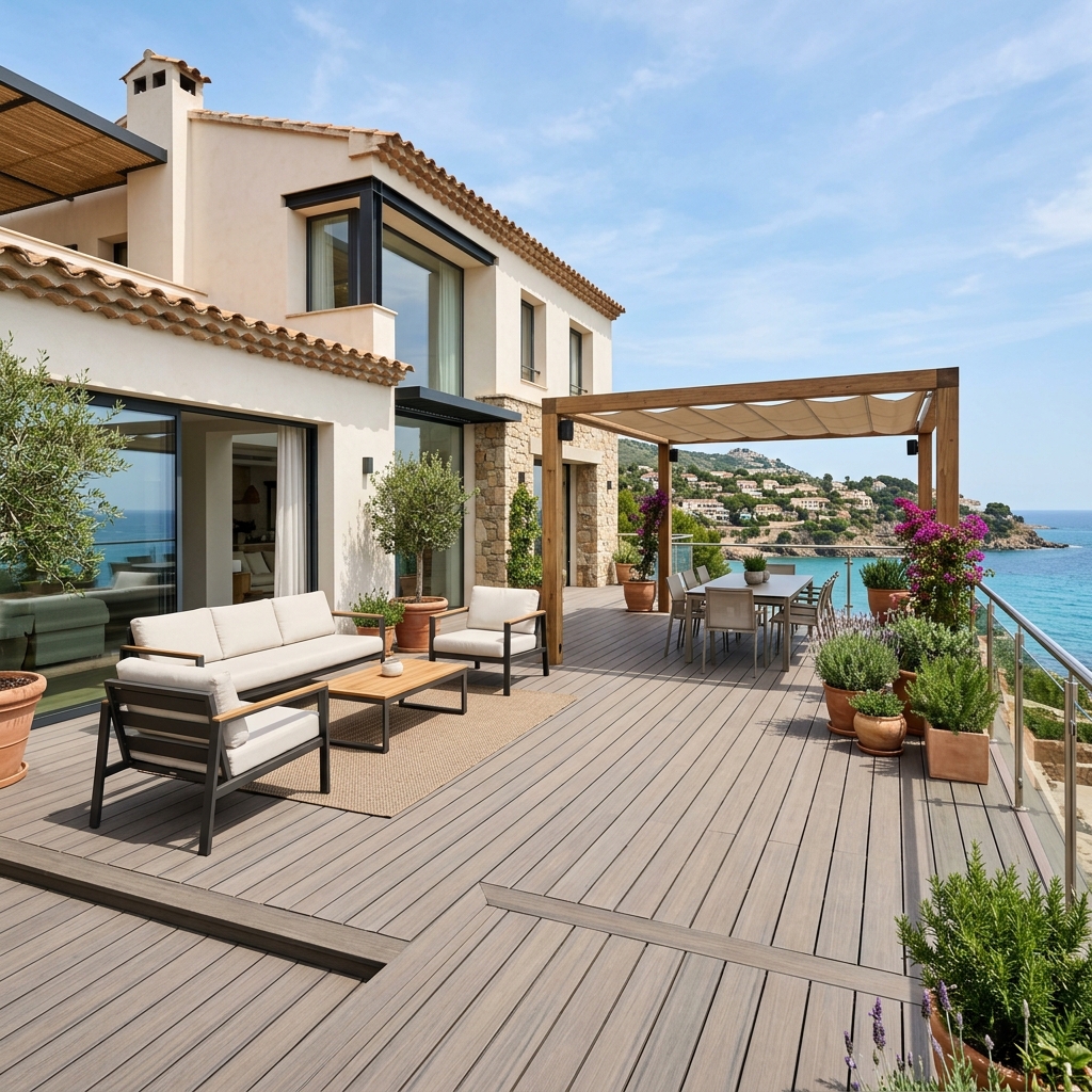 Terrasse composite PGI Habitat